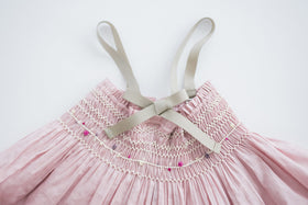 トントンちくちく スモッキングドレス&ブルマー