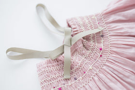 トントンちくちく スモッキングドレス&ブルマー