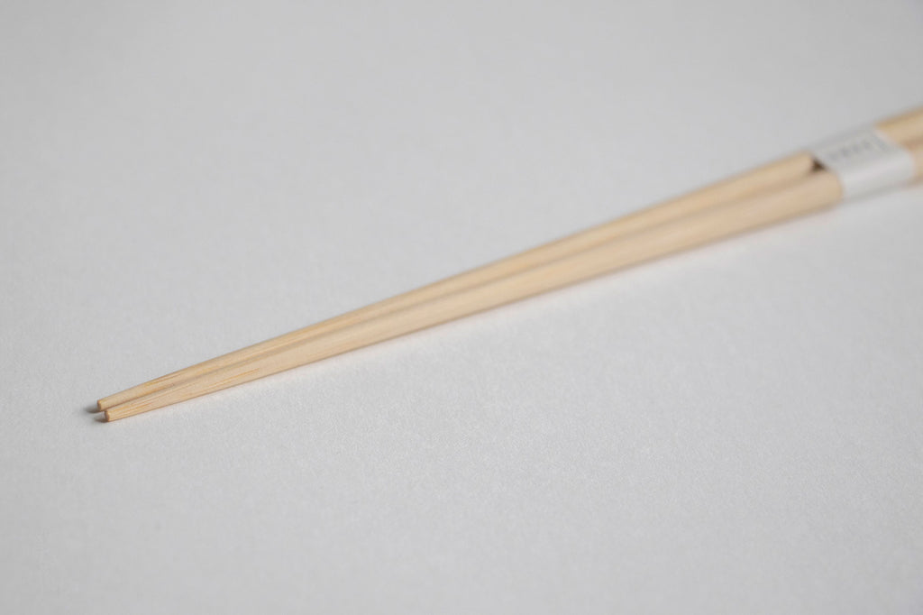 ヤマチク 盛付箸(無塗装)