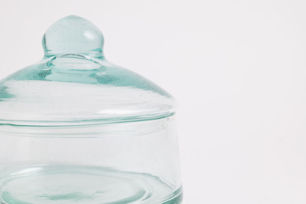 LIGHT YEARS 蓋つきガラスボウル