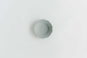 Awabi ware 輪花皿 S