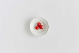 Awabi ware 輪花皿 S