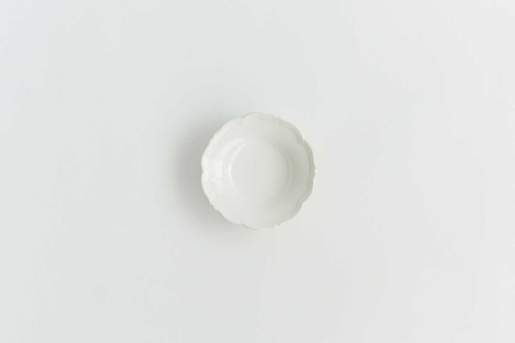 Awabi ware 輪花皿 S