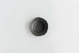 Awabi ware 輪花中深皿