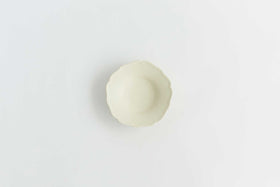 Awabi ware 輪花中深皿