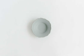 Awabi ware 輪花中深皿