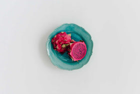 Awabi ware 輪花皿 M