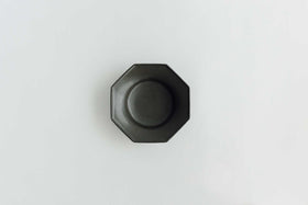 Awabi ware 八角中深皿