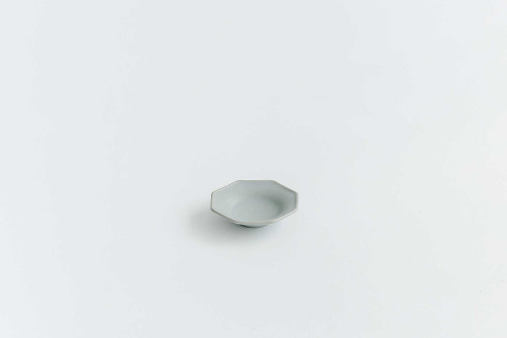 Awabi ware 八角豆皿