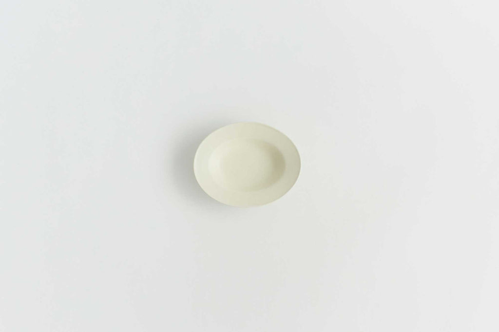 Awabi ware 楕円小皿