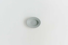 Awabi ware 楕円小皿