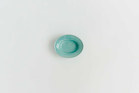 Awabi ware 楕円小皿