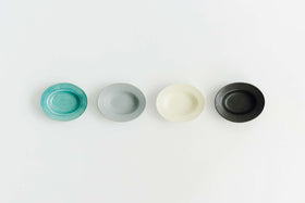 Awabi ware 楕円小皿