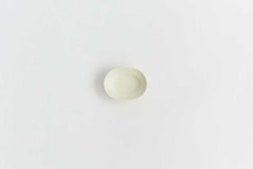 Awabi ware 楕円豆皿