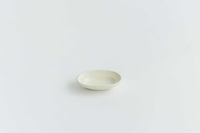 Awabi ware 楕円豆皿