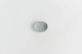 Awabi ware 楕円豆皿