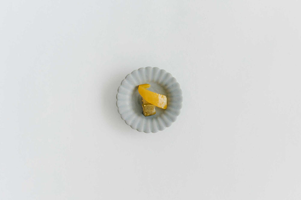 Awabi ware ひまわり豆皿