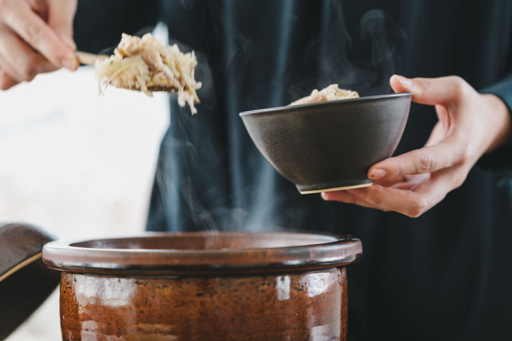 Awabi ware 茶碗 大