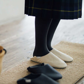 ABE HOME SHOES 帆布バブーシュ