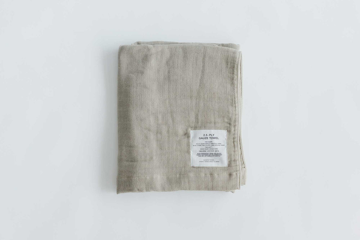 SHINTO TOWEL 2.5-PLY GAUZE バスタオル/タオルケット ｜くらす