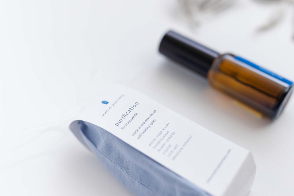 〈くらすこと別注〉mahina pharmacy セルフヒーリングスプレー New Moon 浄化