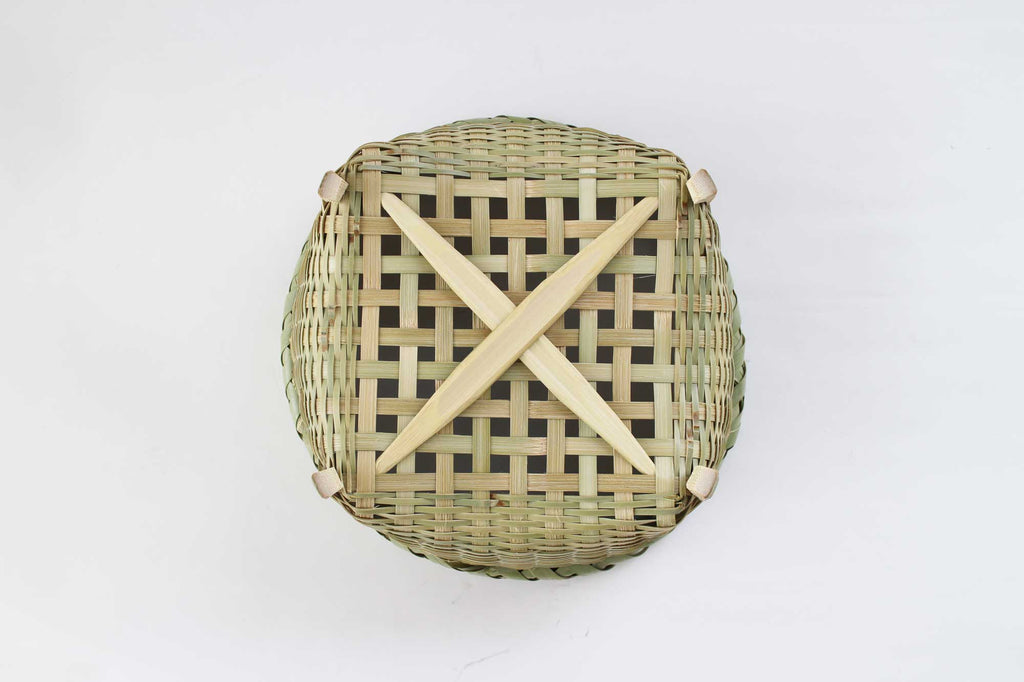 足つき 浅型かご