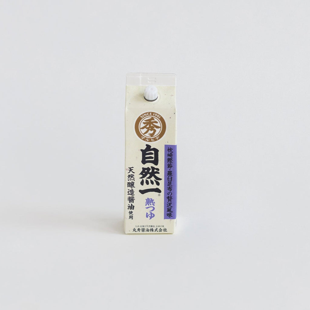 丸秀醤油 自然一熟つゆ *