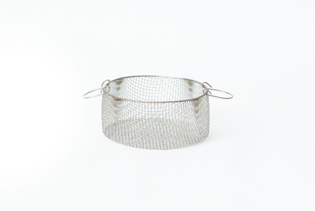 《お一人さま1点限り》鳥井金網工芸 丸かご(ステンレス)