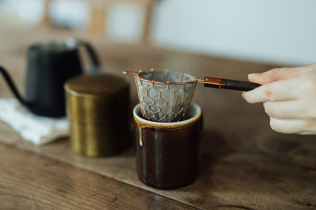 《お一人さま1点限り》鳥井金網工芸 コーヒードリッパー(銅)
