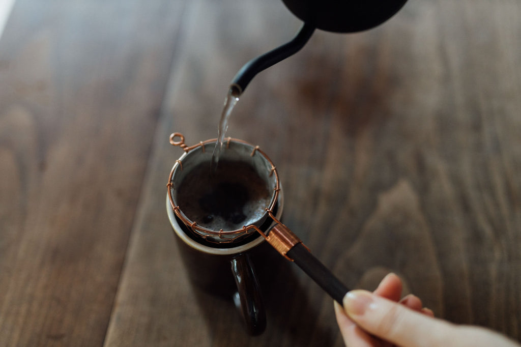 《お一人さま1点限り》鳥井金網工芸 コーヒードリッパー(銅)