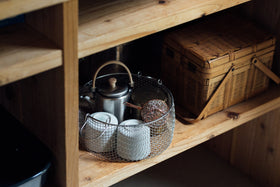 《お一人さま1点限り》鳥井金網工芸 茶漉し(銅)