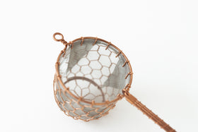 《お一人さま1点限り》鳥井金網工芸 茶漉し(銅)