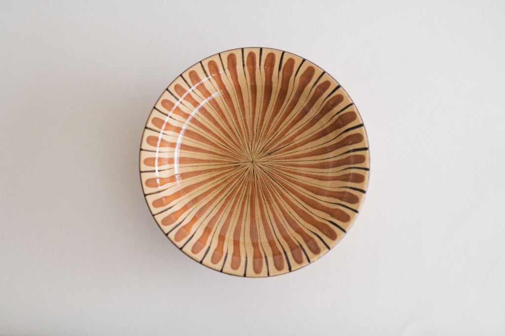 小春花窯 麦藁手 大平鉢