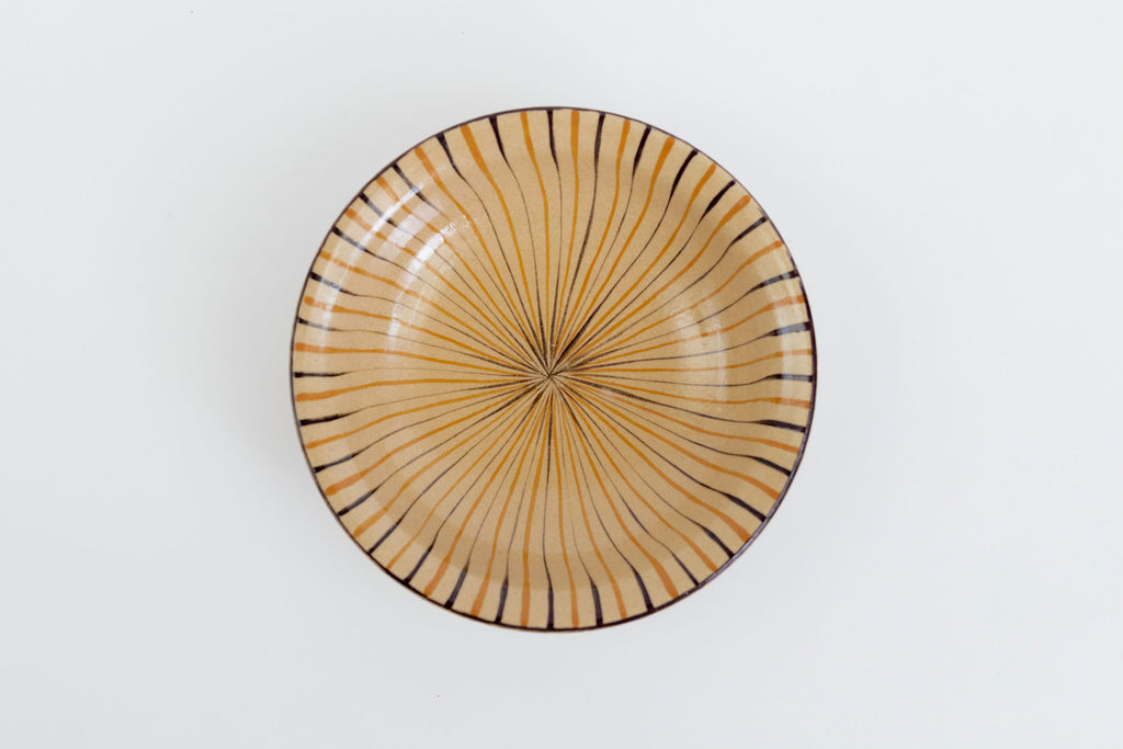 小春花窯 麦藁手 大平鉢