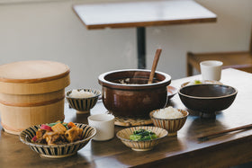 小春花窯 麦藁手 大平鉢
