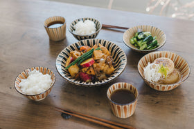 小春花窯 麦藁手 大平鉢