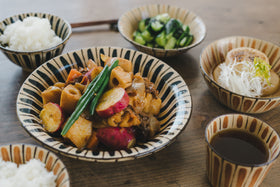 小春花窯 麦藁手 大平鉢