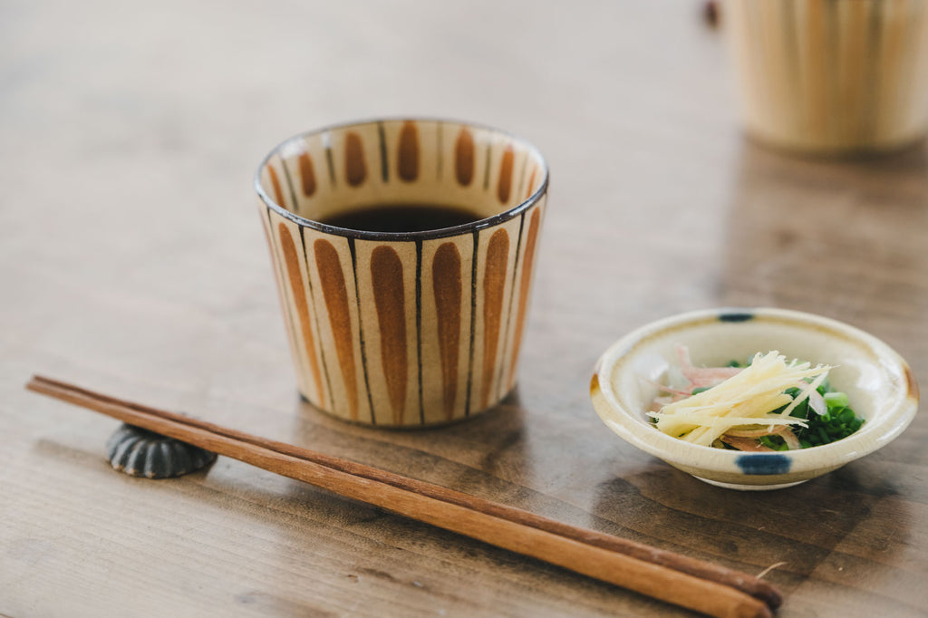 小春花窯 麦藁手 そば猪口