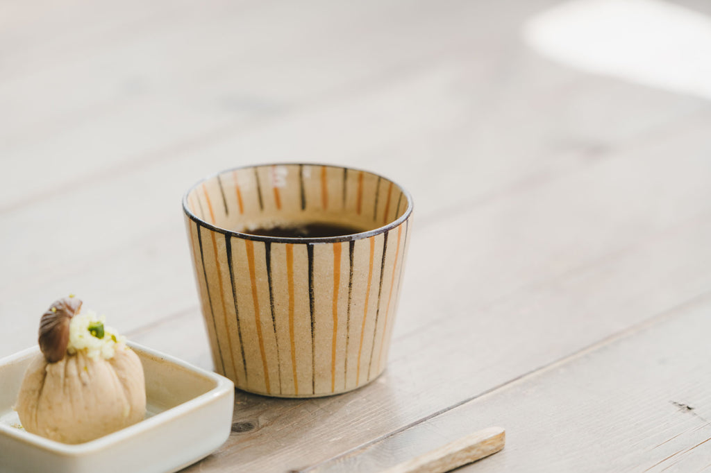 小春花窯 麦藁手 そば猪口