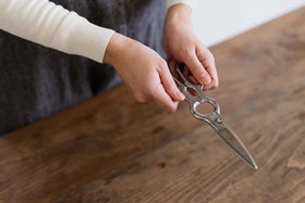 栗忠製作所 オールステンキッチンハサミ