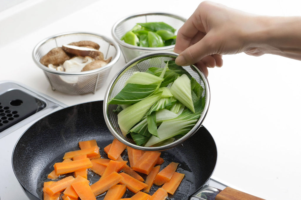 家事問屋 小分けザル 13