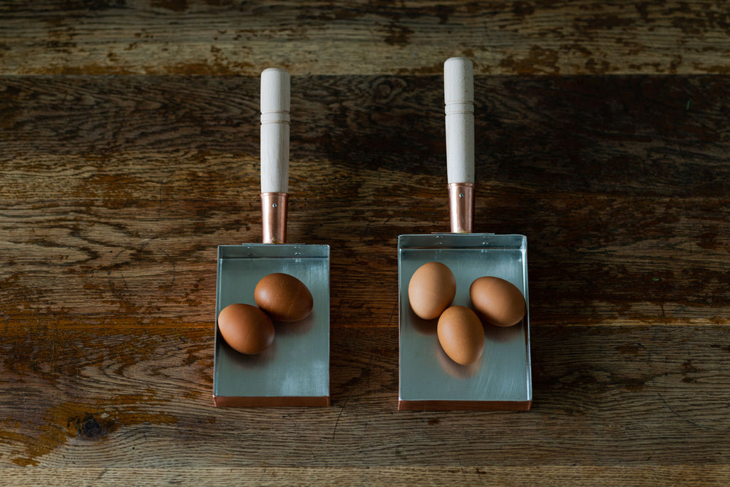 釜浅商店 釜浅の銅厚手たまご焼器 関西型