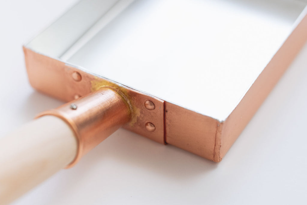 釜浅商店 釜浅の銅厚手たまご焼器 関西型