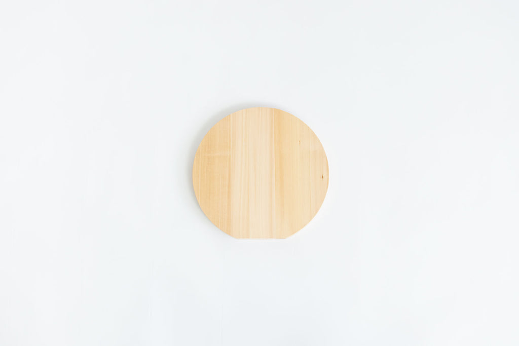 釜浅商店 木曽 桧まな板 丸