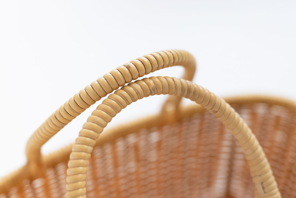 竹聲館 ござ目編みバスケット ピッコロ