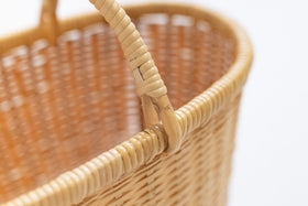 竹聲館 ござ目編みバスケット ピッコロ