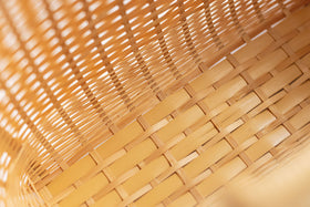 竹聲館 ござ目編みバスケット ピッコロ