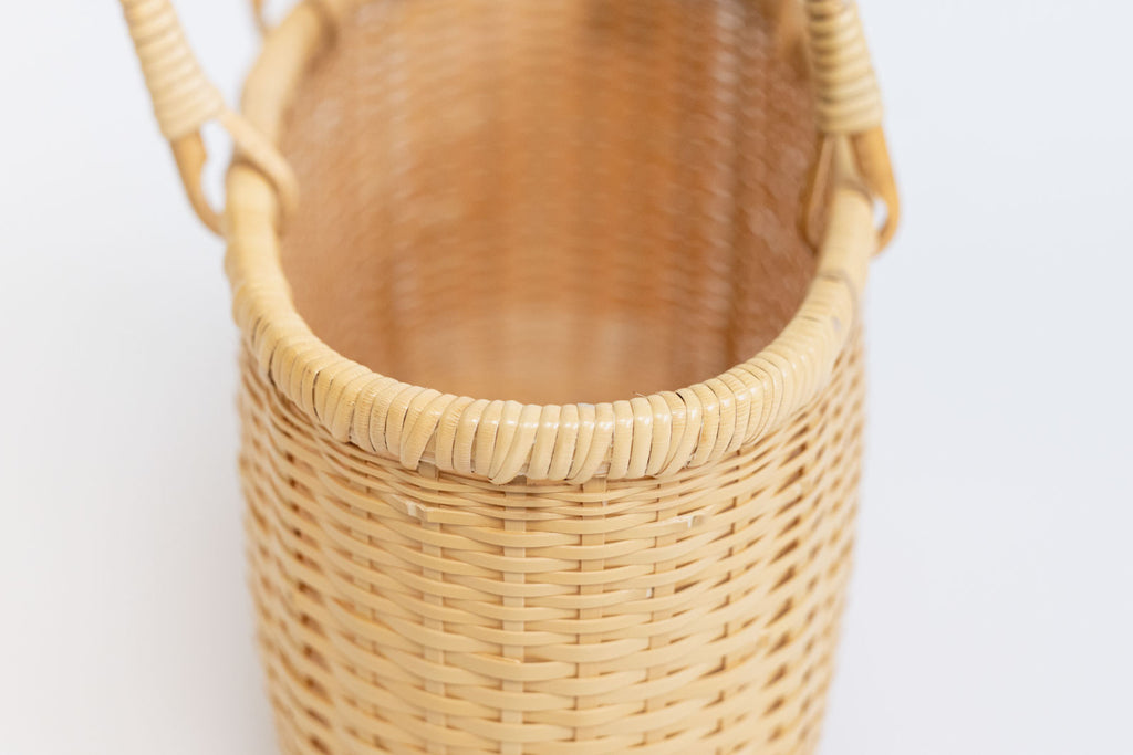 竹聲館 ござ目編みバスケット ピッコロ