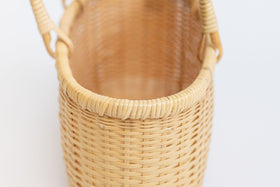 竹聲館 ござ目編みバスケット ピッコロ