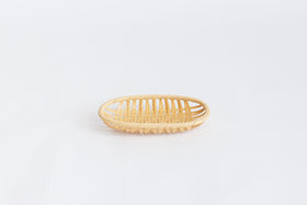 竹聲館 網代盛りかご 楕円